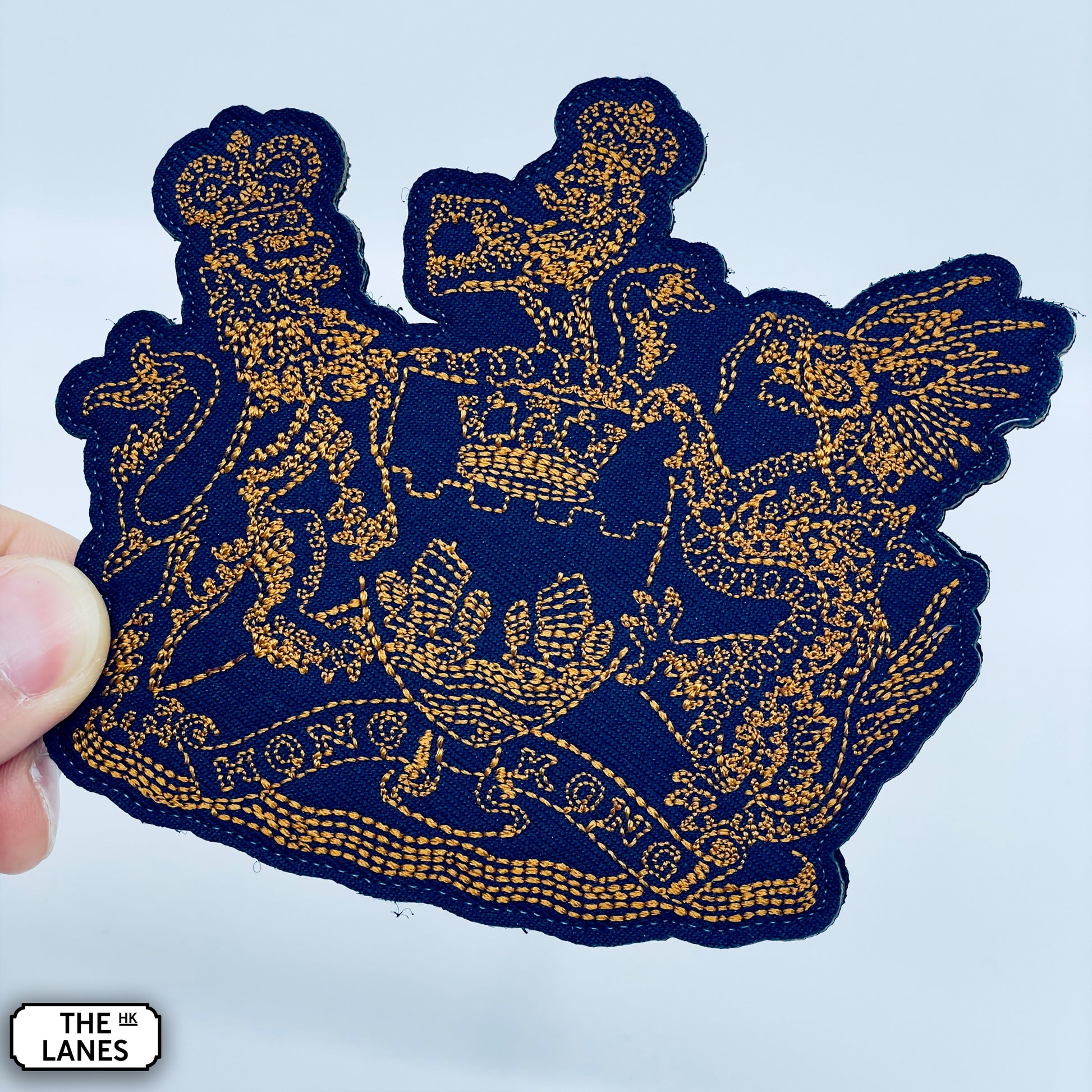 Hong Kong Coat of Arms (Arthur Hacker's version) Embroidered Morale Patch