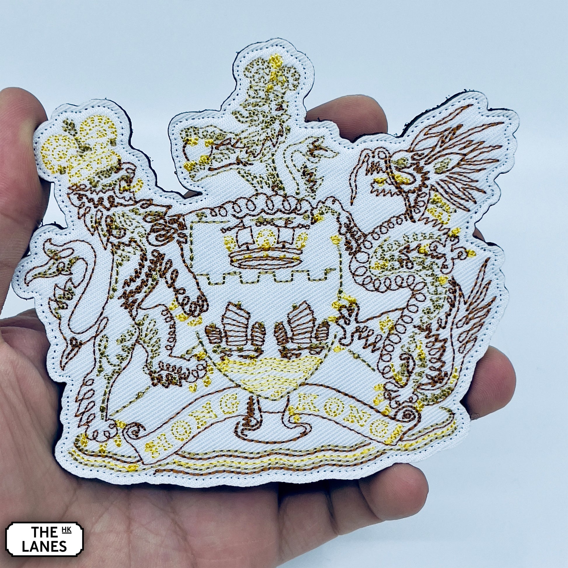 Hong Kong Coat of Arms (Arthur Hacker's version) Embroidered Morale Patch