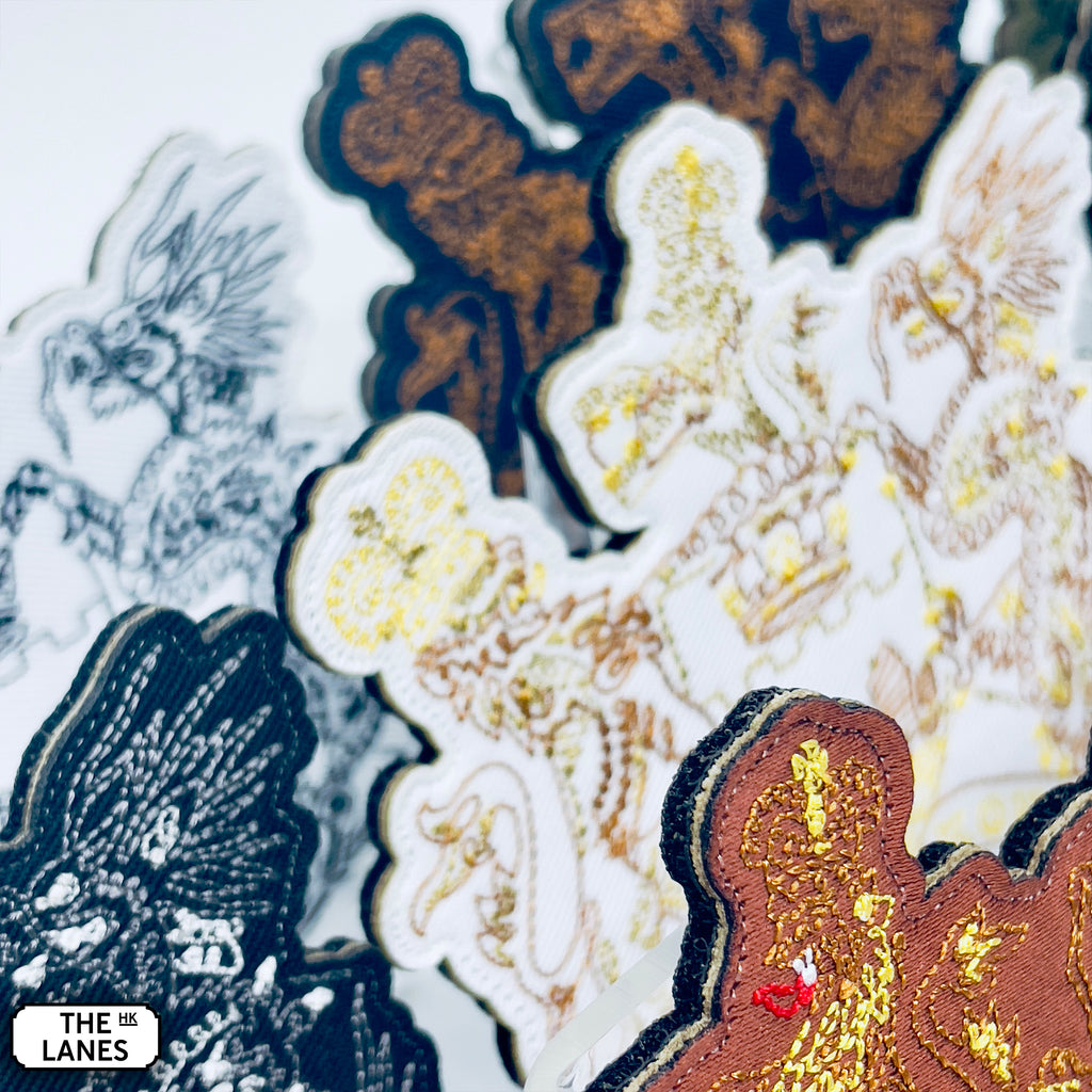 Hong Kong Coat of Arms (Arthur Hacker's version) Embroidered Morale Patch