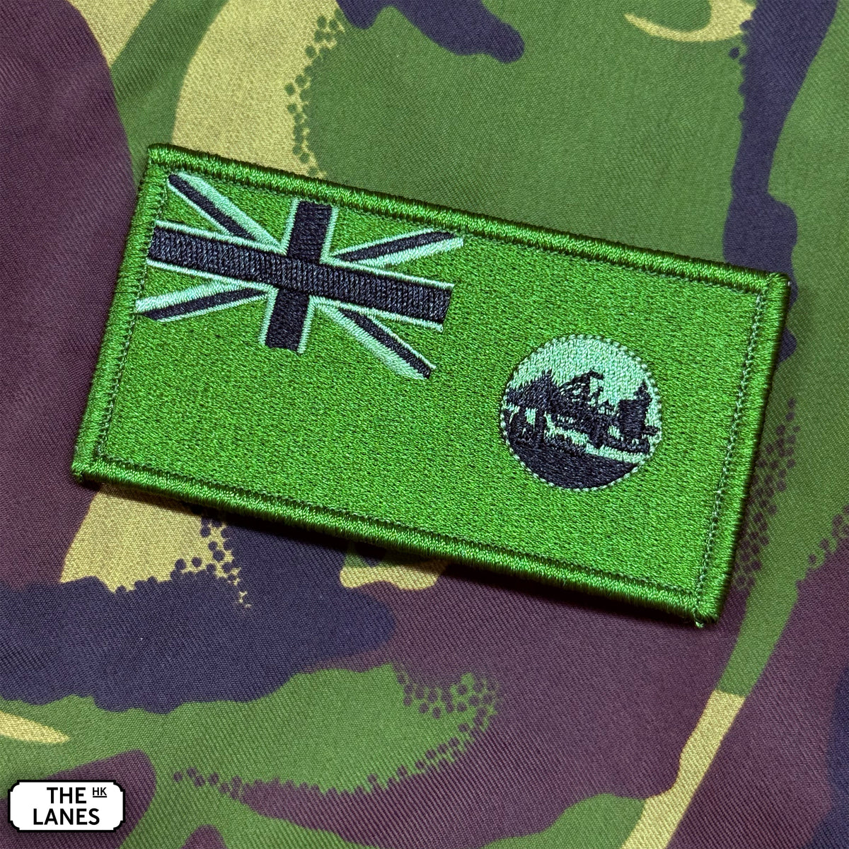 Flag of Hong Kong Embroidered Morale Patch Set - The Lanes HK