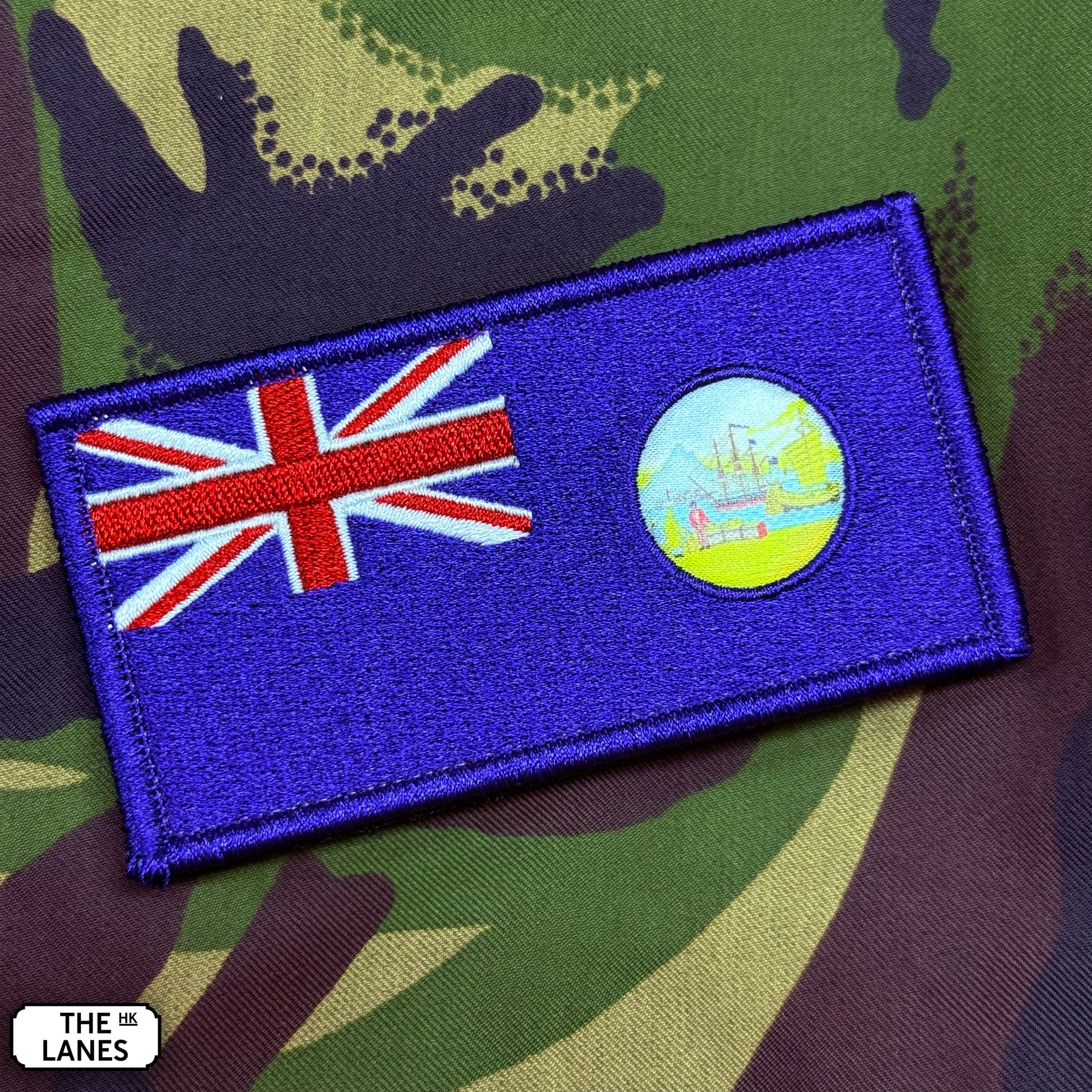 Flag of Hong Kong Embroidered Morale Patch Set