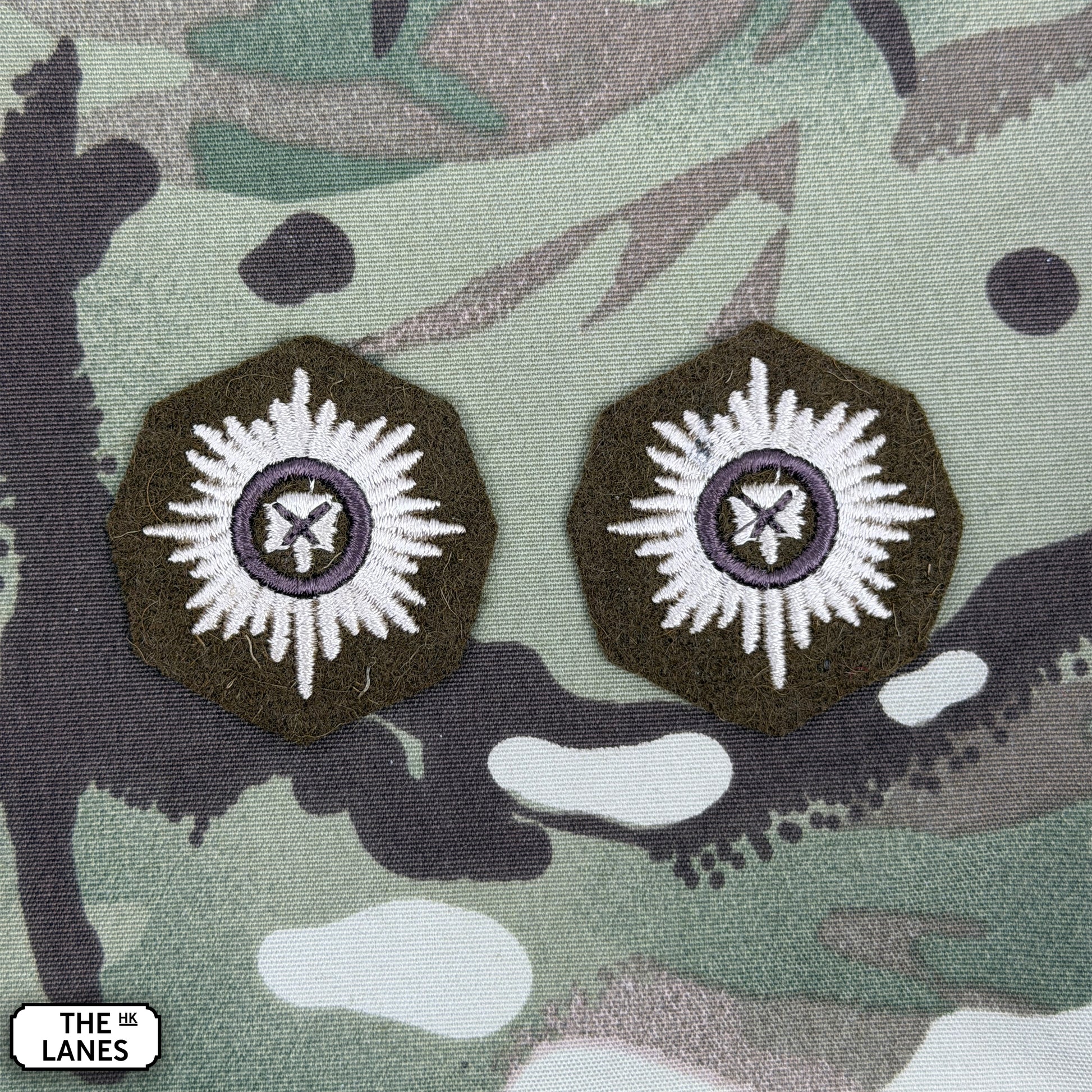 British Army Irish Guards Officer's Rank Pips (Order of St. Patrick) - The Lanes HK