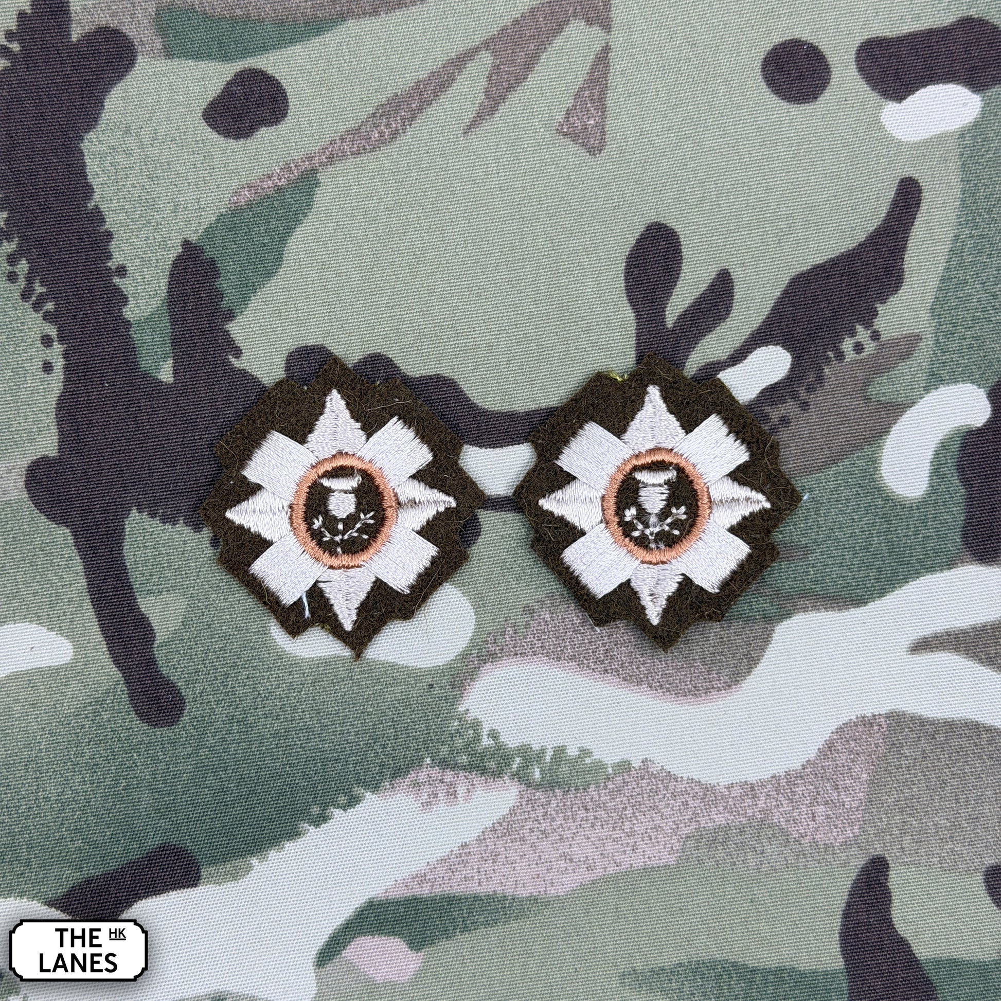 British Army Scots Guards Officer's Rank Pips (Order of Thistle) - The Lanes HK