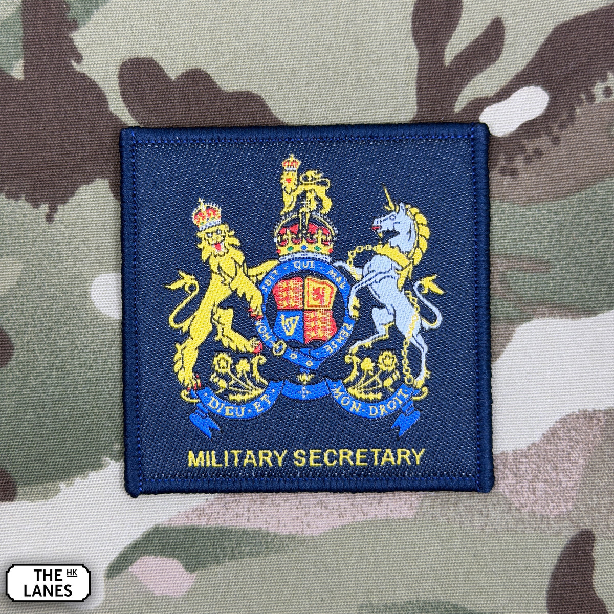 Military Secretary Shoulder Flash (CIIIR Crown) - The Lanes HK
