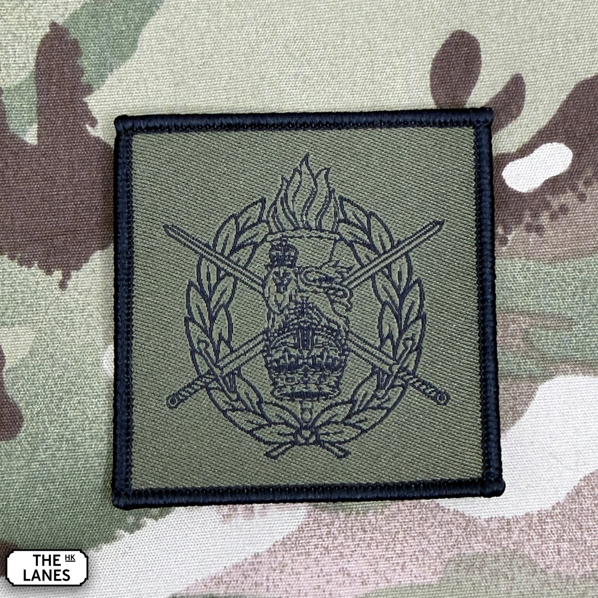 British Army Individual Training Command Formation Badge (CIIIR Crown) - The Lanes HK