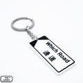 Hong Kong Street Signage "Which Road" Keychain - The Lanes HK