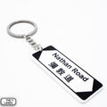 Hong Kong Street Signage "Nathan Road" Keychain - The Lanes HK
