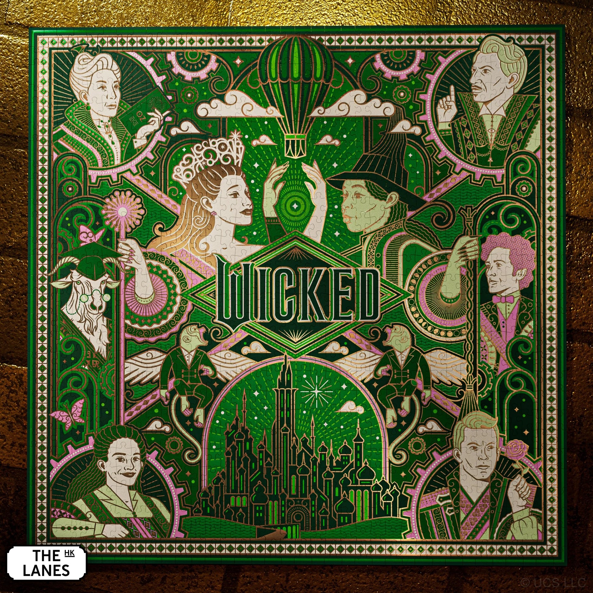 Wicked Jigsaw Puzzle - The Lanes HK