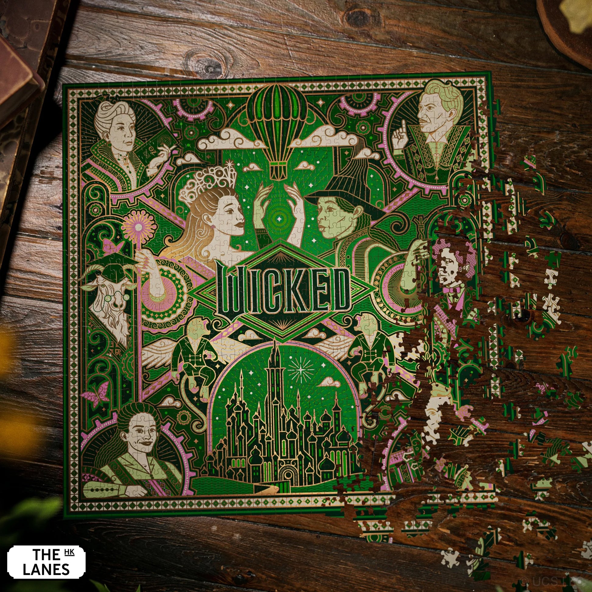 Wicked Jigsaw Puzzle - The Lanes HK