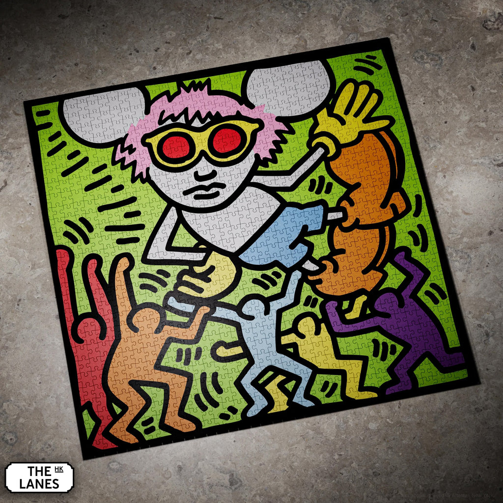 Keith Haring Jigsaw Puzzle - The Lanes HK