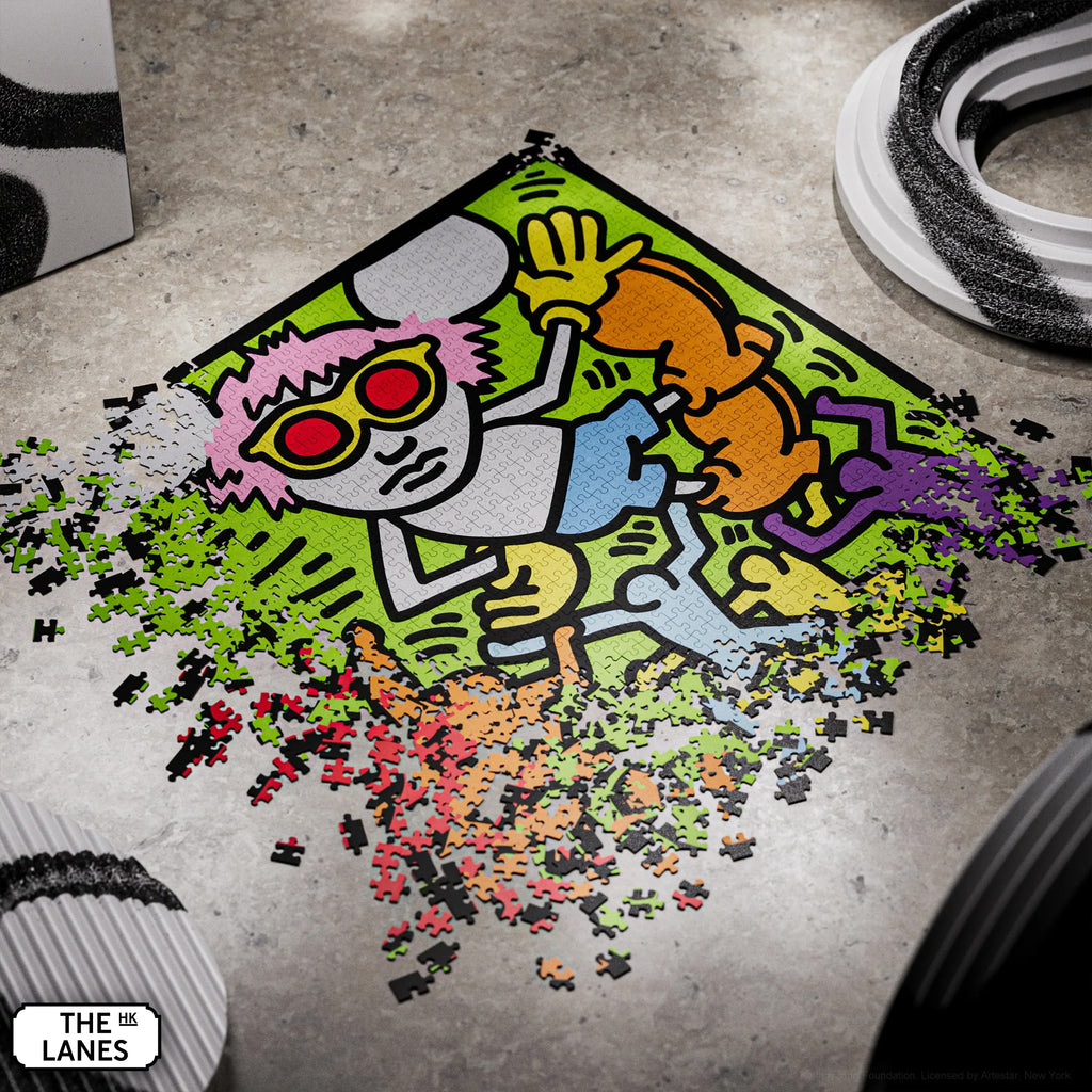 Keith Haring Jigsaw Puzzle - The Lanes HK