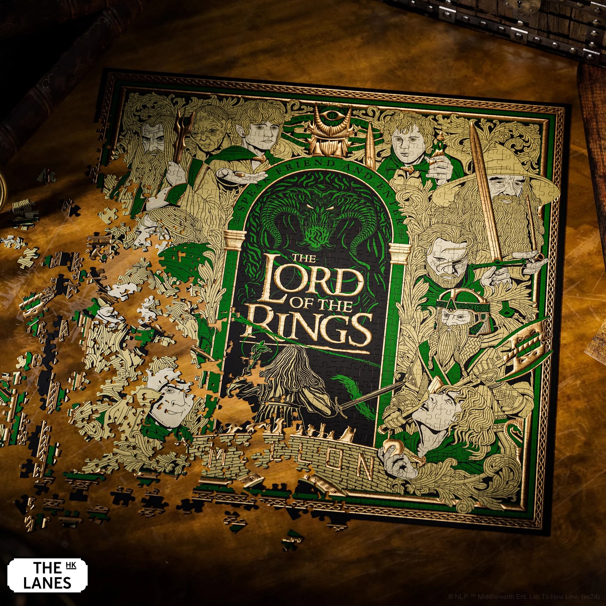 Lord of the Rings Jigsaw Puzzle - The Lanes HK