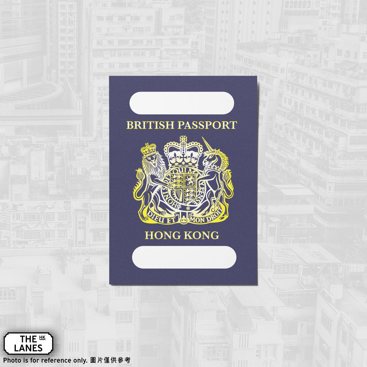 Hong Kong British Dependent Territories citizen A6 Postcard - The Lanes HK