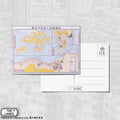 1954 Map of Hong Kong A6 Postcard - The Lanes HK