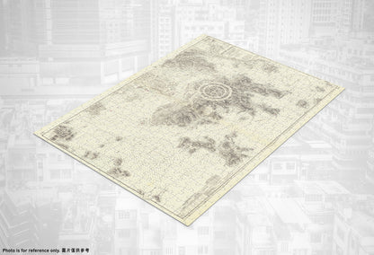 1841-1949 Map of Hong Kong 500pcs Jigsaw Puzzle
