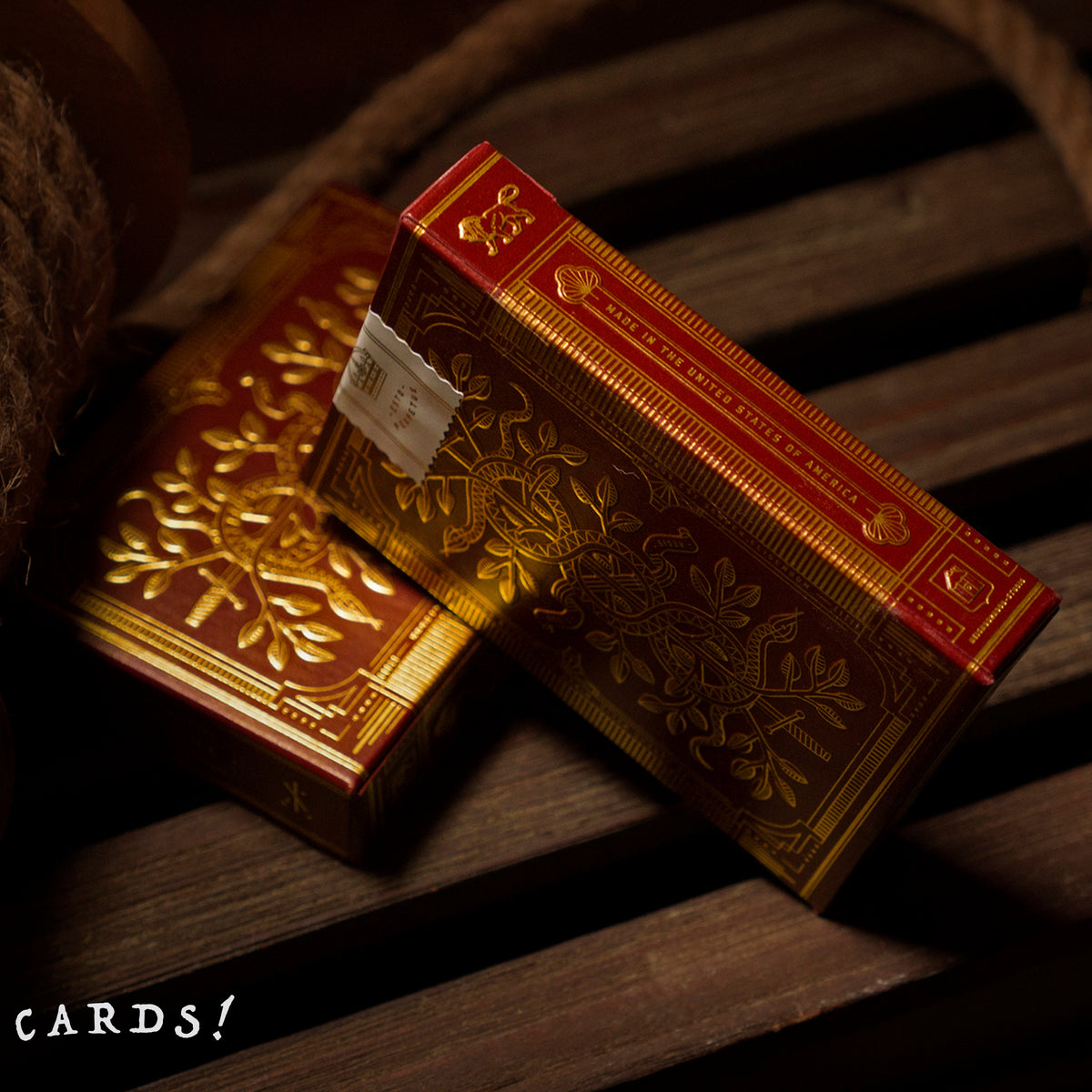 Monarchs - Red 君王  啤牌 撲克牌 - 紅色 - The Lanes HK