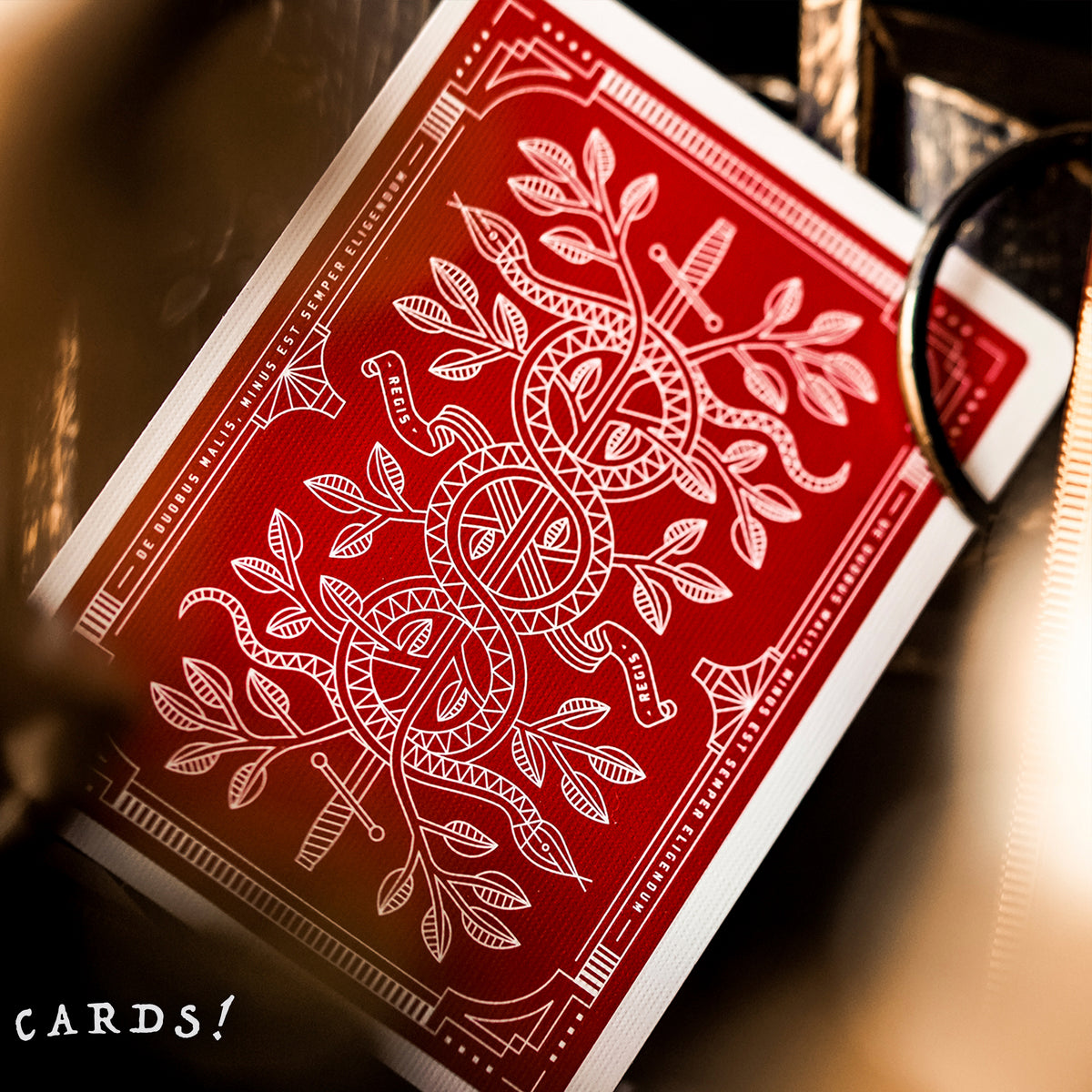 Monarchs - Red 君王  啤牌 撲克牌 - 紅色 - The Lanes HK