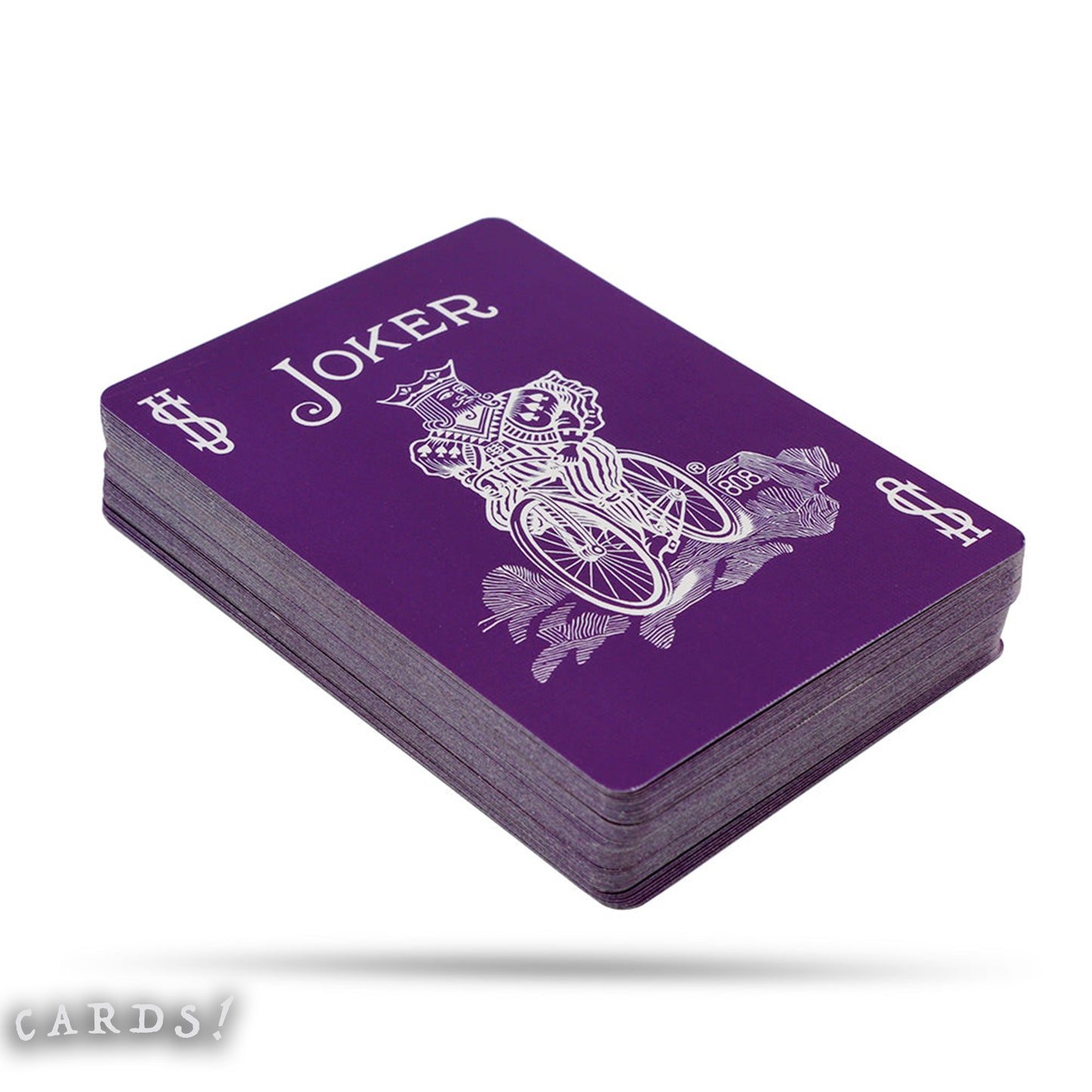 Bicycle® Purple Reversed Back Playing Cards