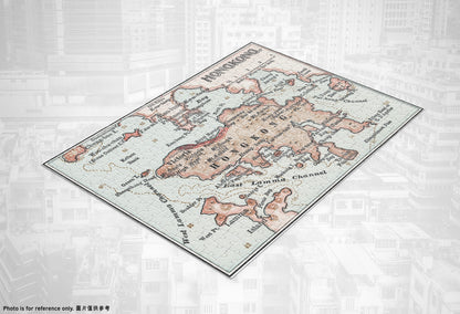 1900 Map of Hong Kong 500pcs Jigsaw Puzzle