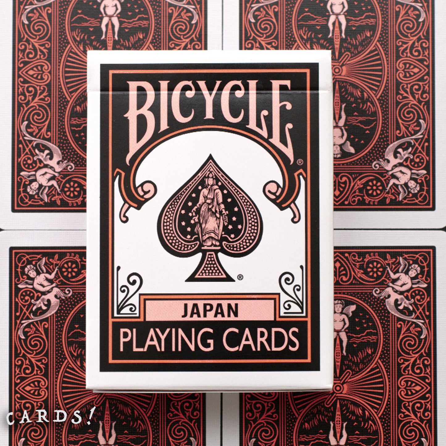 Bicycle® Japan BLACK 日本版 Rider Back 啤牌撲克牌 - The Lanes HK