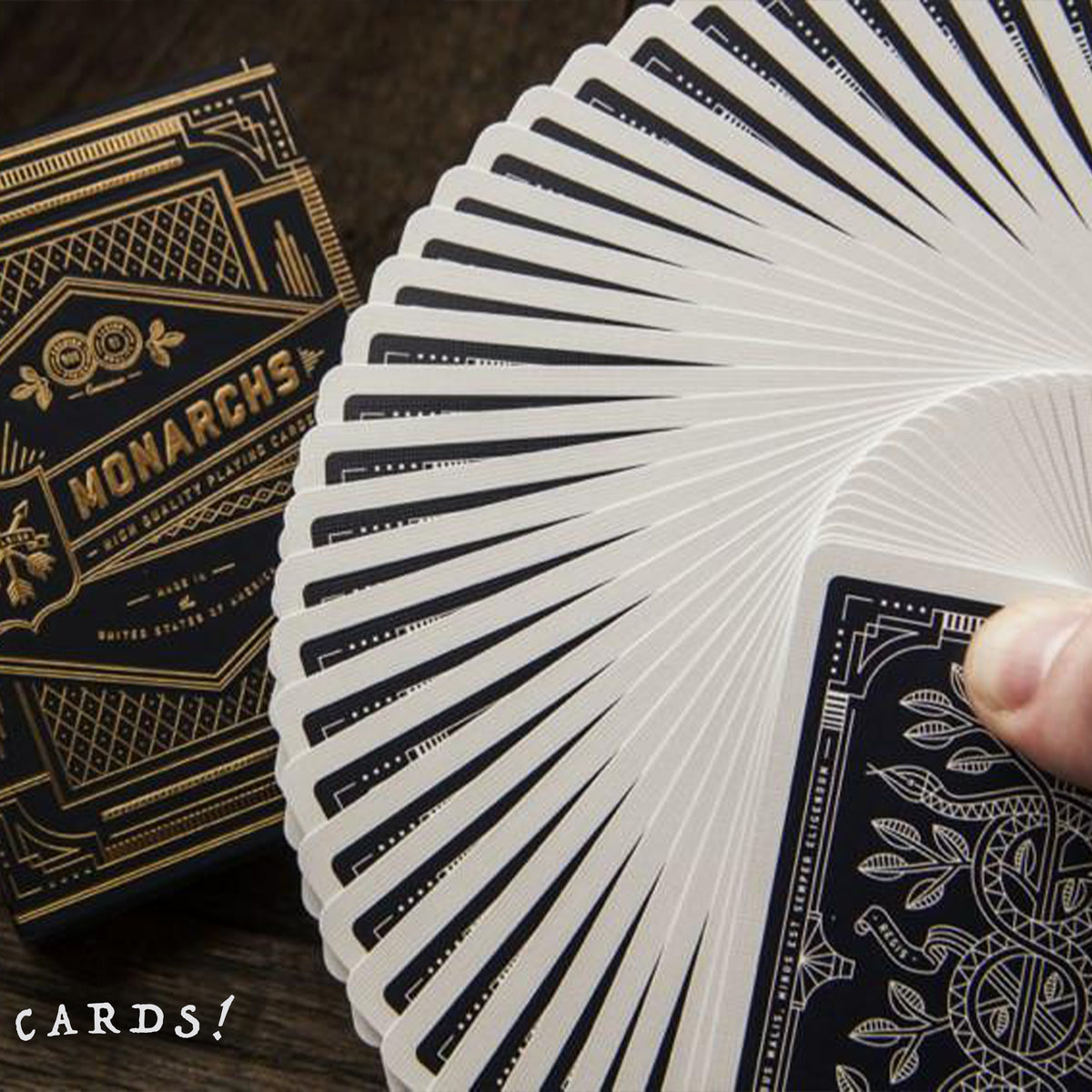 Monarchs 君王  啤牌 撲克牌 - 藍色 - The Lanes HK
