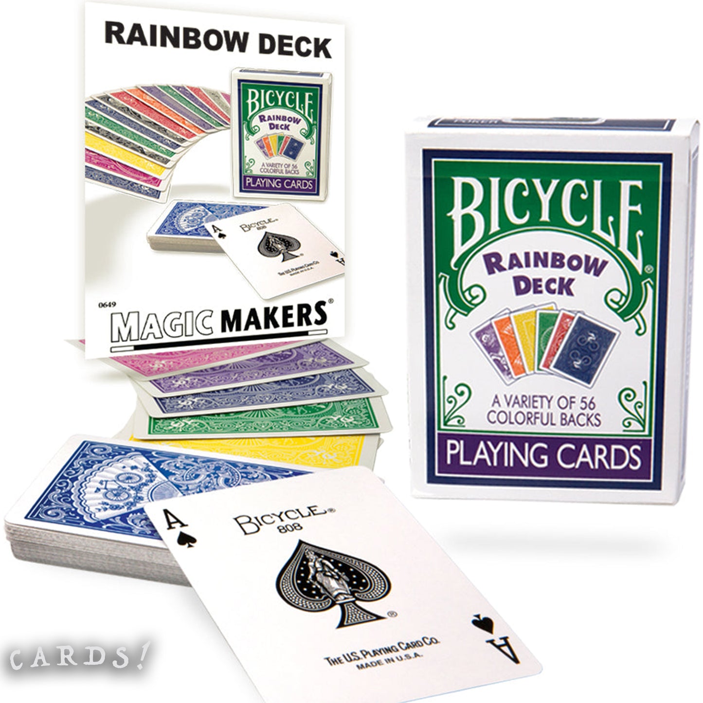 Bicycle® Rainbow Deck Playing Cards