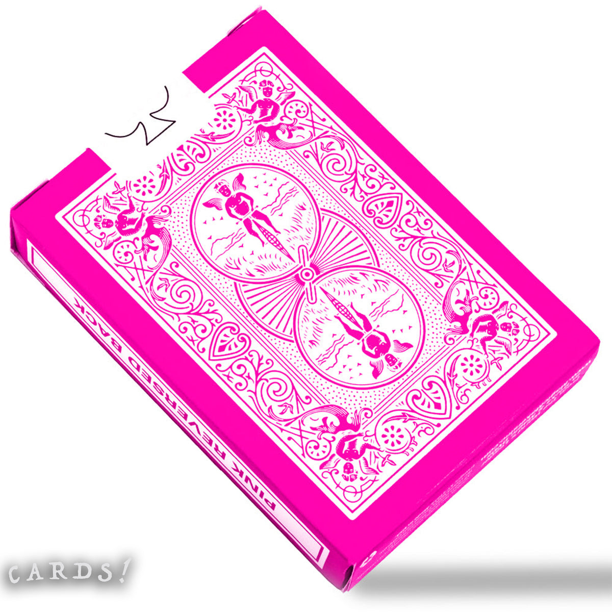 Bicycle Pink Reversed Back Playing Cards - The Lanes HK