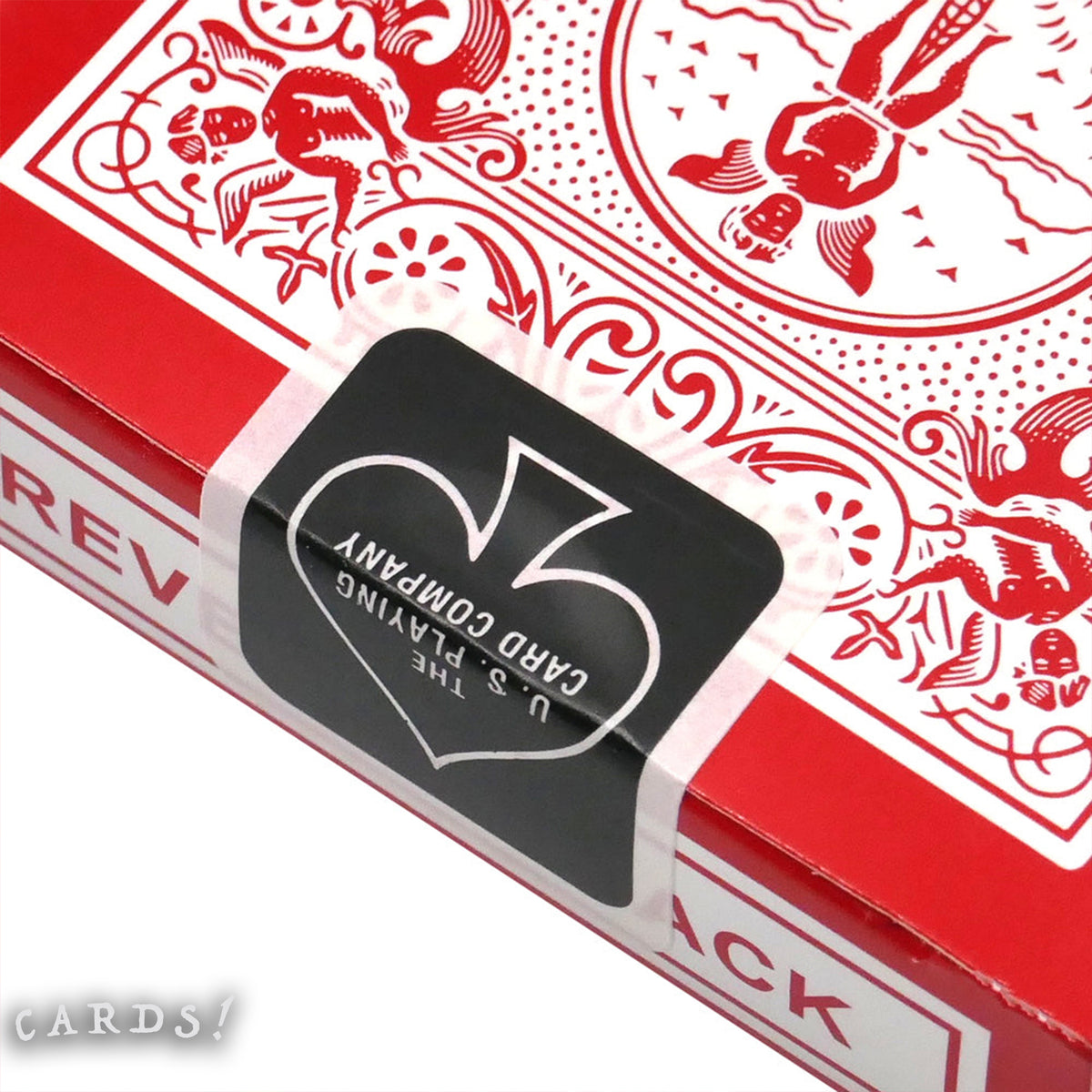 Bicycle Red Reversed Back Playing Cards - The Lanes HK