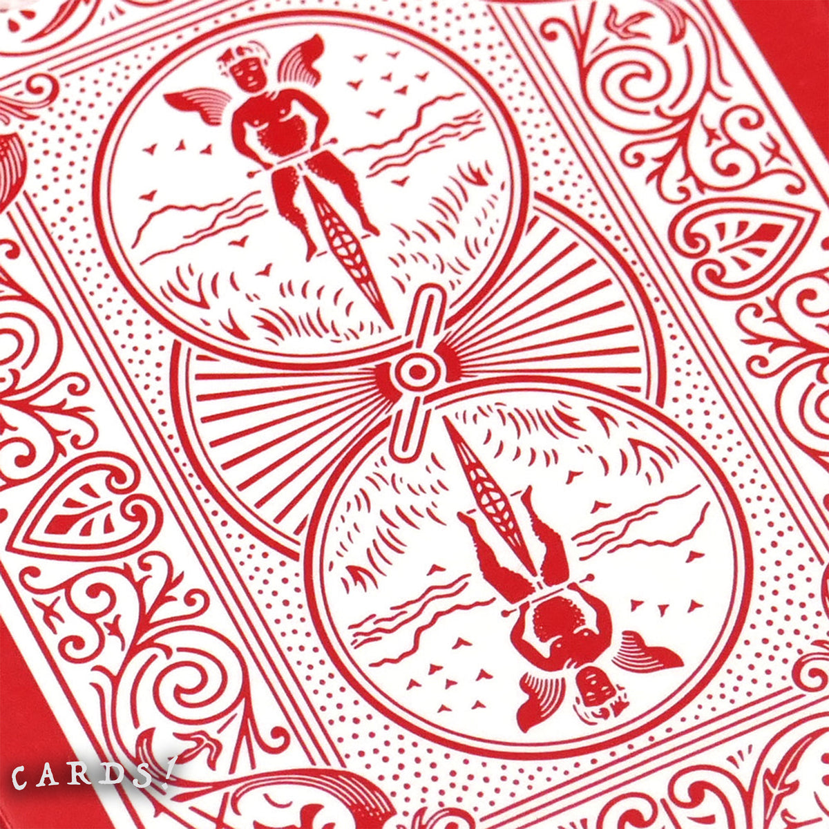 Bicycle Red Reversed Back Playing Cards - The Lanes HK