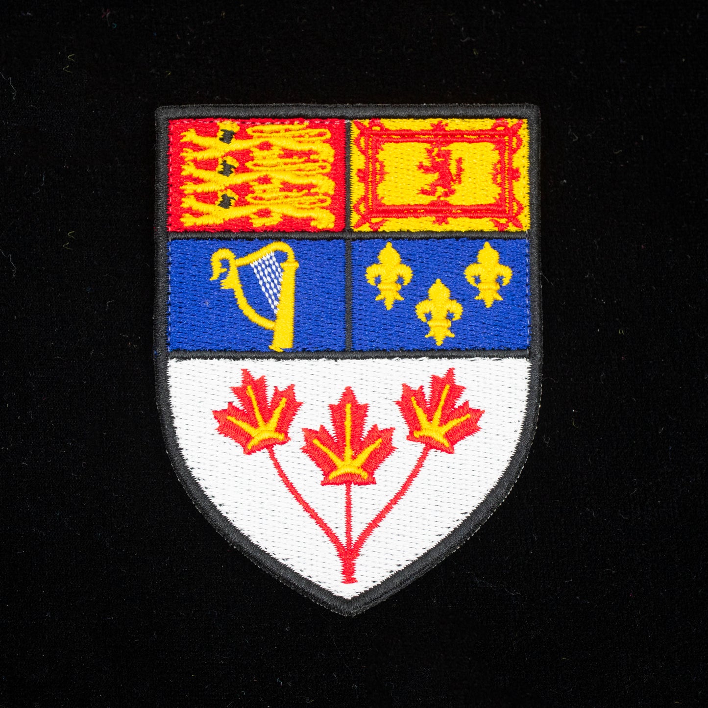 加拿大盾章 魔術貼 布章