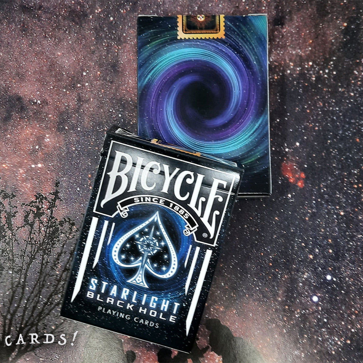 Bicycle® Starlight Black Hole 單車 星光黑洞 啤牌 撲克牌 特別限量版 - The Lanes HK
