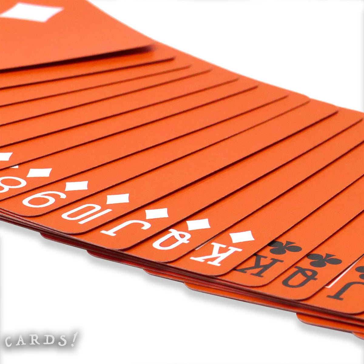 Bicycle Orange Reversed Back Playing Cards - The Lanes HK