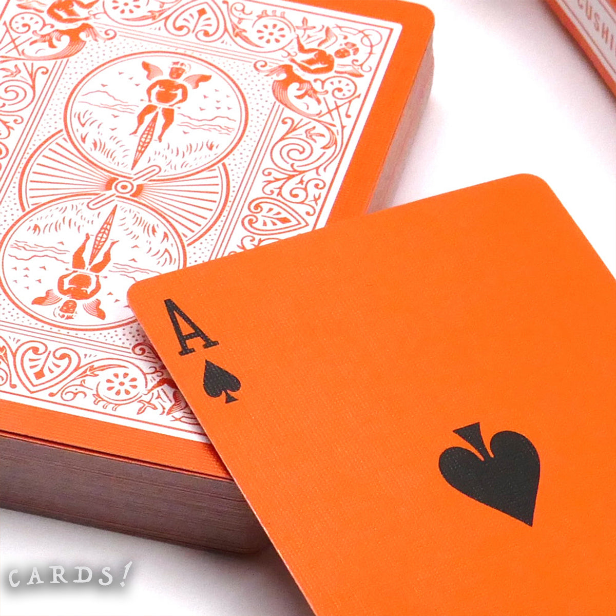 Bicycle Orange Reversed Back Playing Cards - The Lanes HK