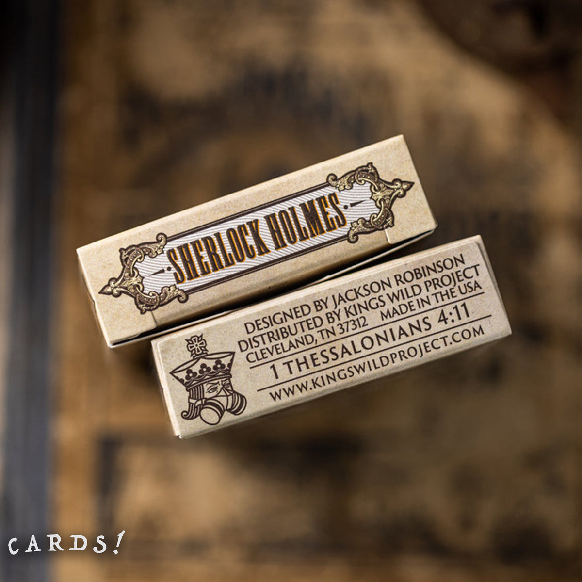 Sherlock Holmes 福爾摩斯 啤牌 撲克牌 - The Lanes HK