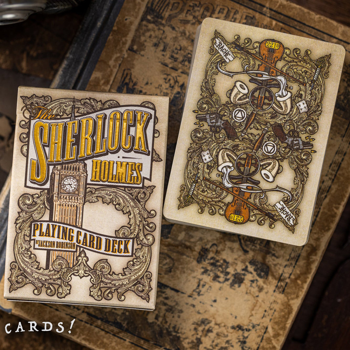 Sherlock Holmes 福爾摩斯 啤牌 撲克牌 - The Lanes HK