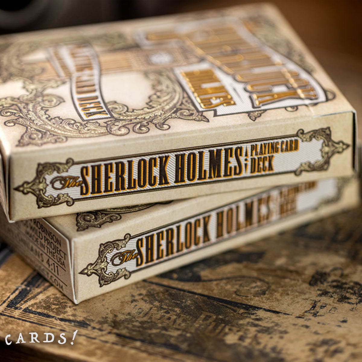Sherlock Holmes 福爾摩斯 啤牌 撲克牌 - The Lanes HK