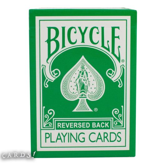 Bicycle® Green Reversed Back Playing Cards