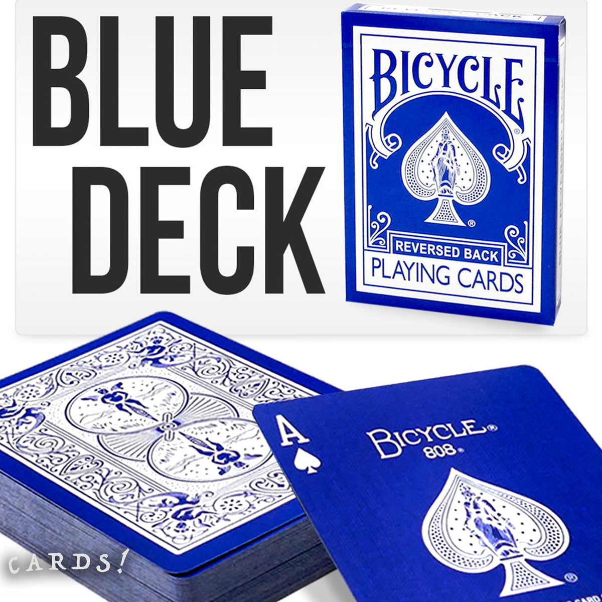 Bicycle Blue Reversed Back Playing Cards - The Lanes HK