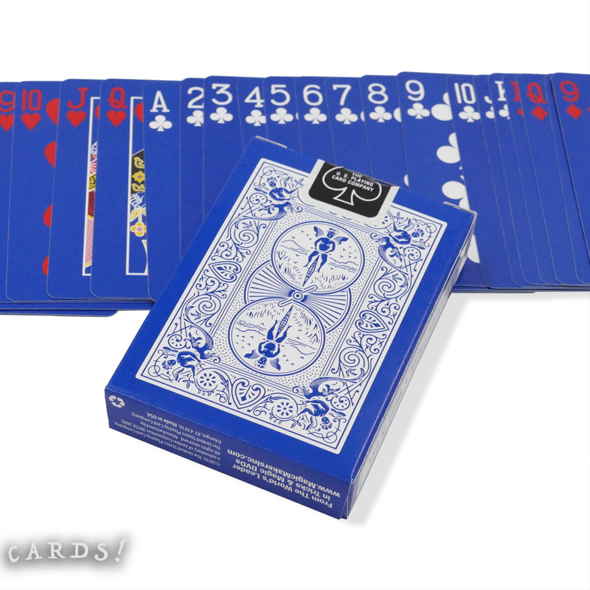Bicycle Blue Reversed Back Playing Cards - The Lanes HK