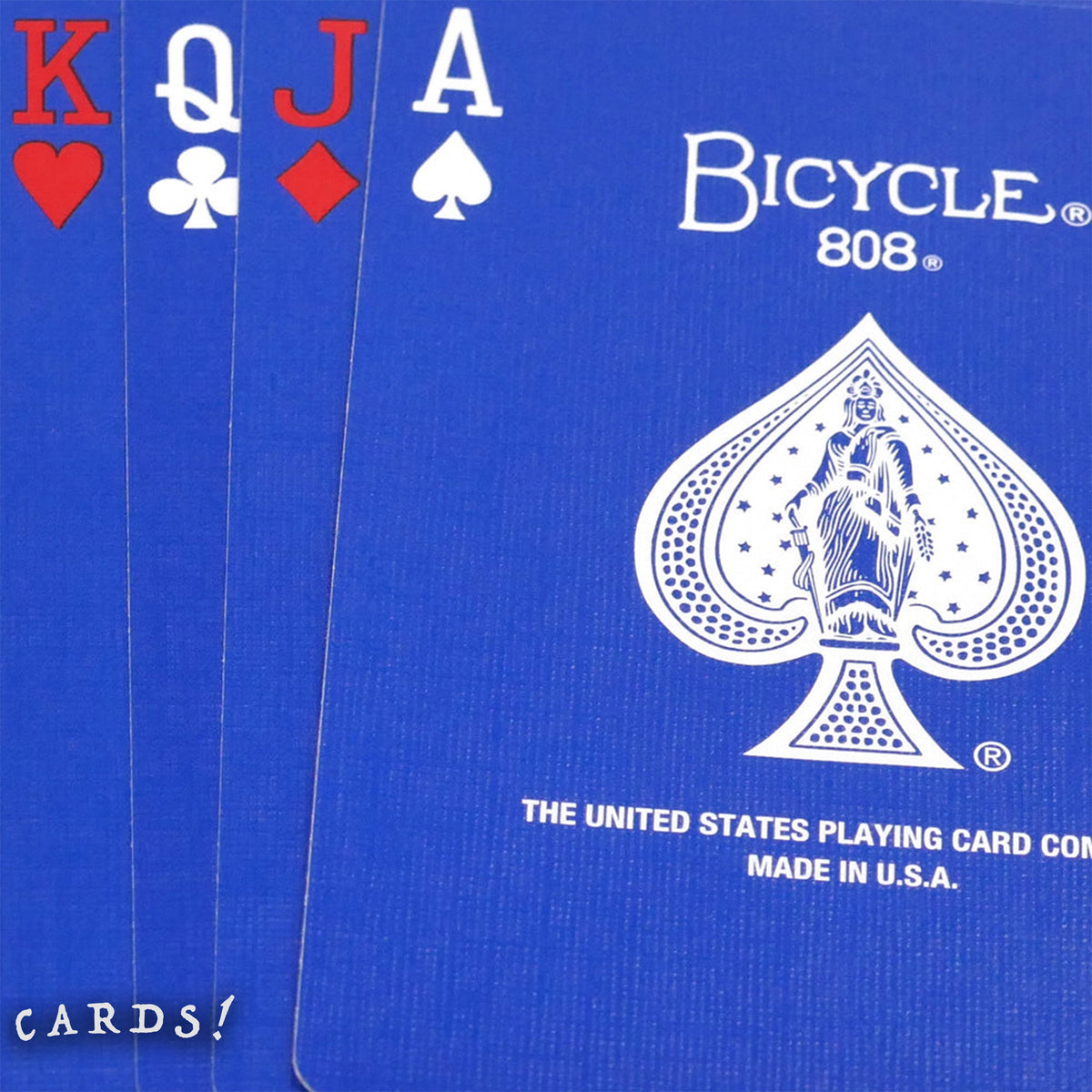 Bicycle Blue Reversed Back Playing Cards - The Lanes HK