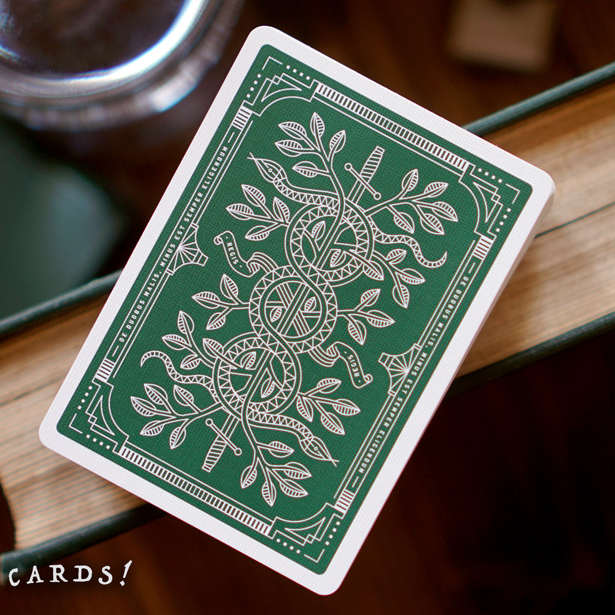 Monarchs - Green 君王  啤牌 撲克牌 - 綠色 - The Lanes HK