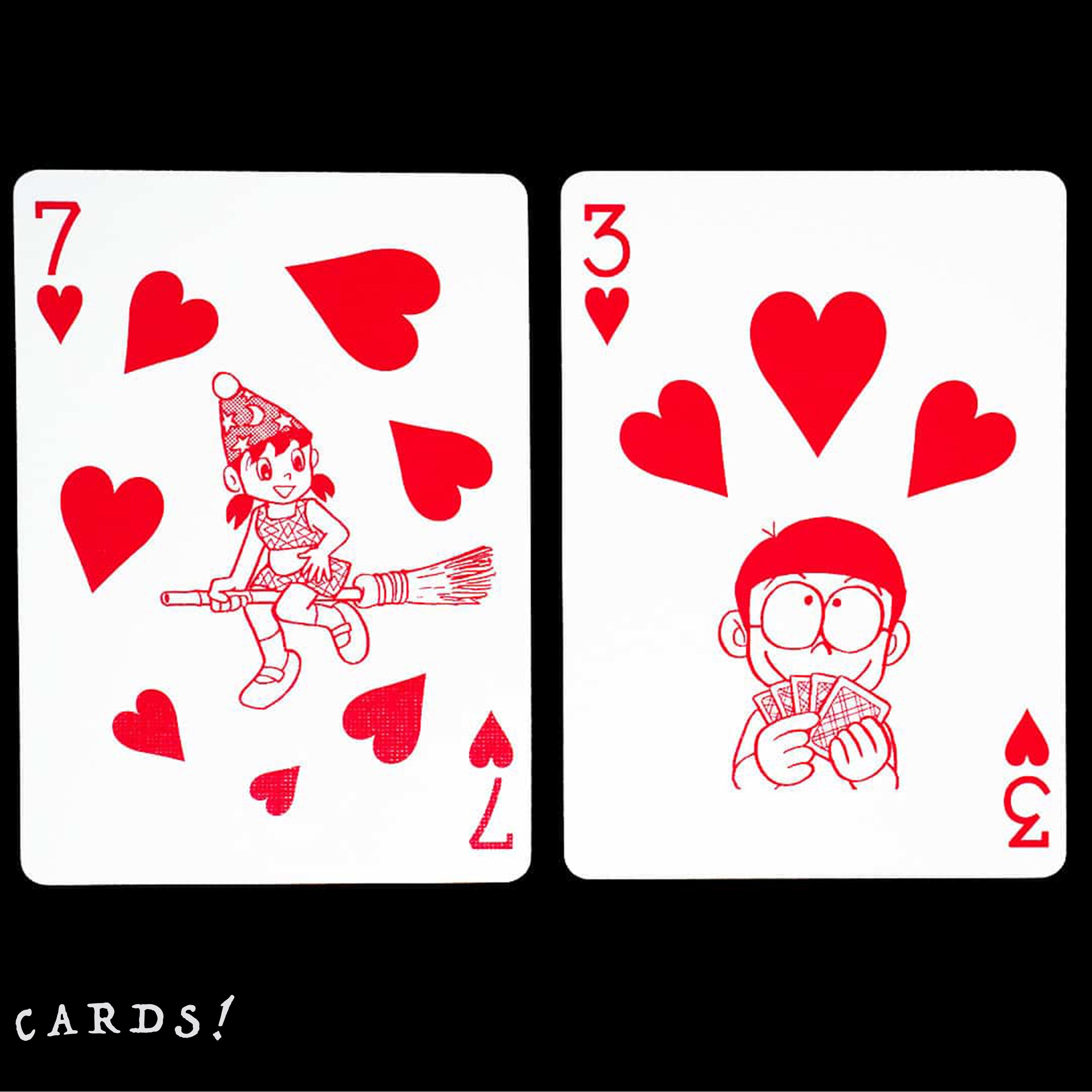 Bicycle doraemon playing online cards