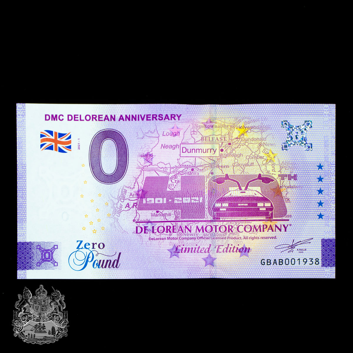 £0 DMC DeLorean Anniversary - The Lanes HK