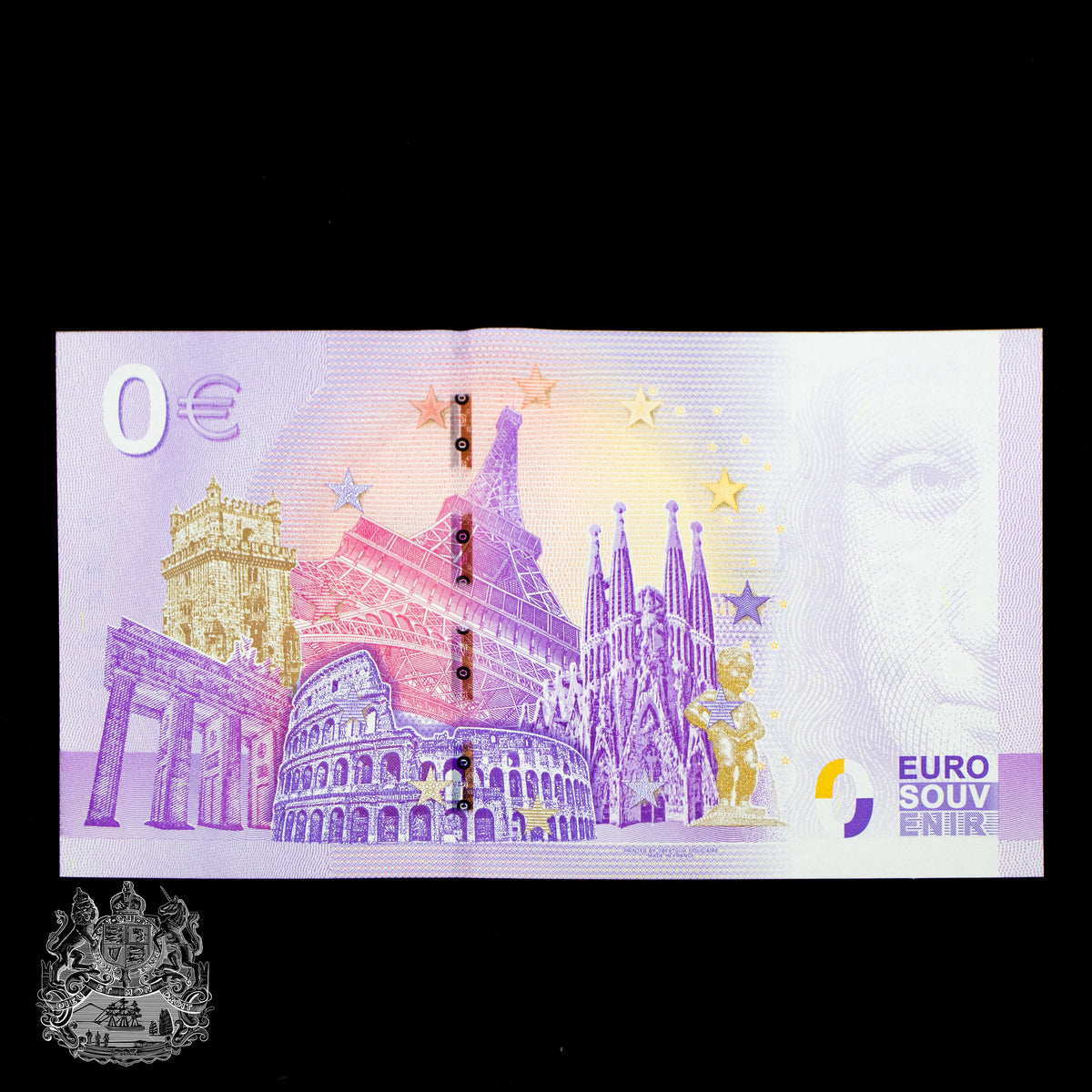 €0 20th Anniversary of the Euro - The Lanes HK