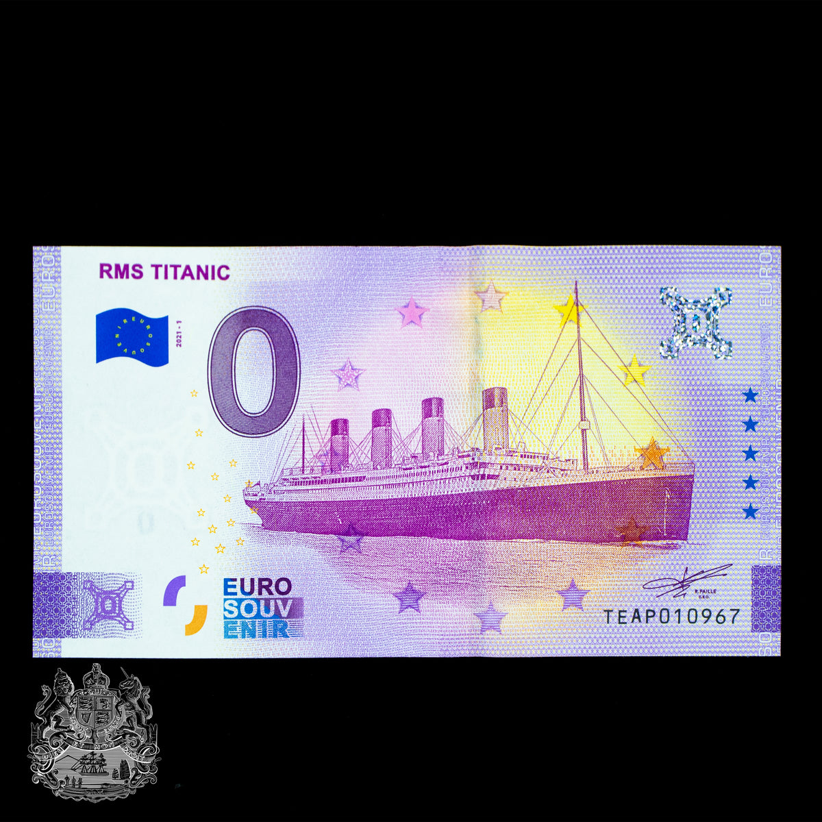 €0 RMS Titanic - The Lanes HK