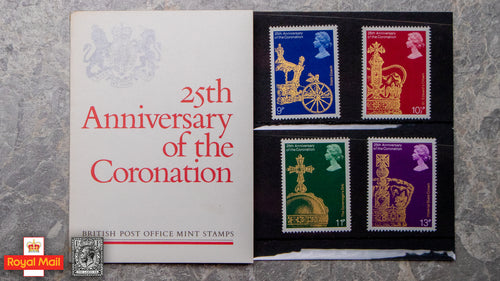 #101: 1978年 英女皇加冕典禮25周年 紀念郵票演示包 - The Lanes HK
