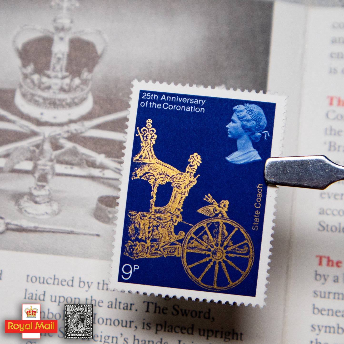 #101: 1978年 英女皇加冕典禮25周年 紀念郵票演示包 - The Lanes HK