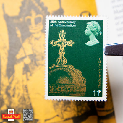 #101: 1978年 英女皇加冕典禮25周年 紀念郵票演示包 - The Lanes HK