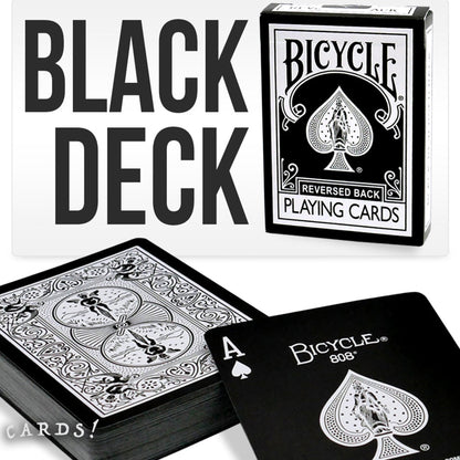 Bicycle® 黑色卡 啤牌 撲克牌