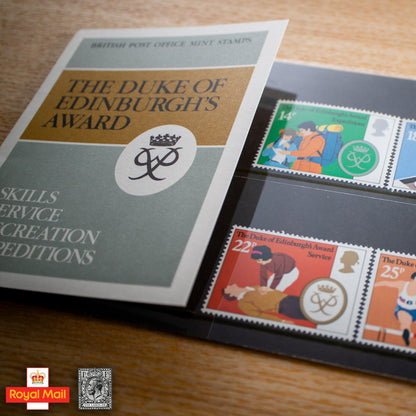 #128: 1981年 愛丁堡獎勵計劃25周年 紀念郵票演示包 - The Lanes HK